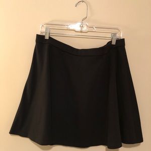 Black Halogen Circle Skater Skirt